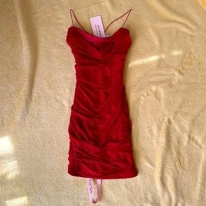 Red Oh Polly dress